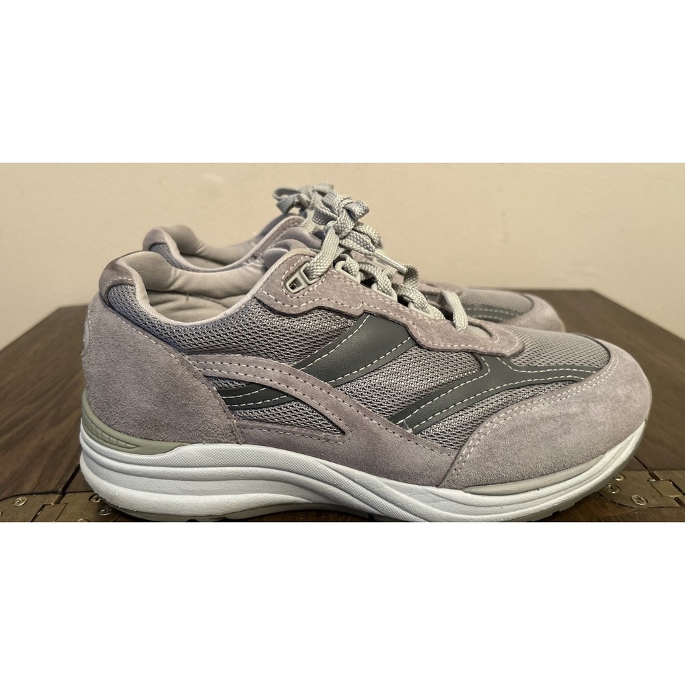 SAS Journey Mesh Suede Men's Size 9 W Gray Comfort Walking Shoes‎ Sneakers